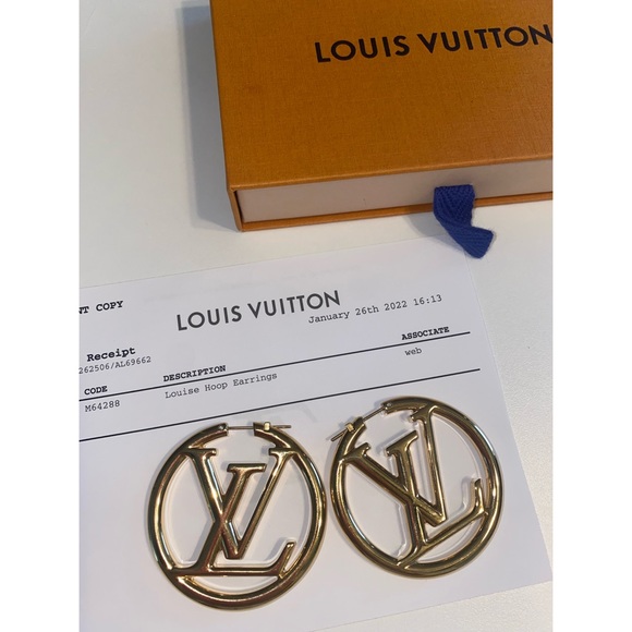 Louis Vuitton Jewelry - Louis Vuitton ✨ Louise Hoop Earrings